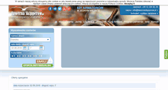 Desktop Screenshot of czartery.tawernaskipperow.pl